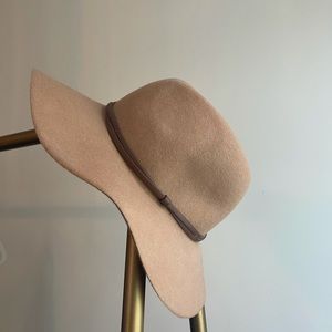 suede floppy hat